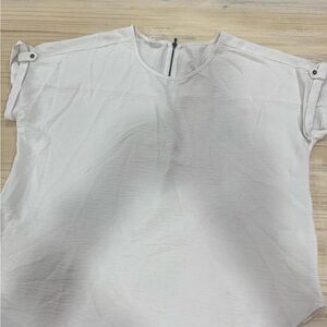 Maurices Light Blush Pink Short Sleeve Blouse